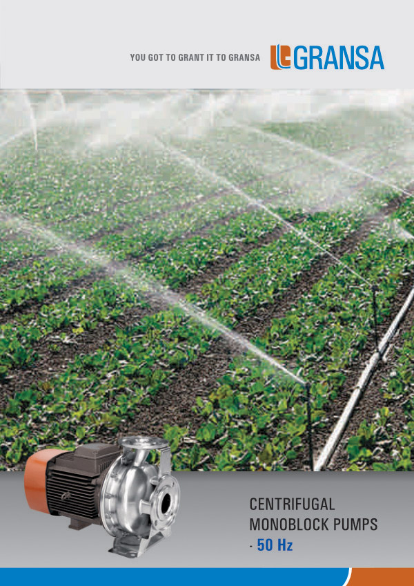Centrifugal Pumps Catalogue-50Hz