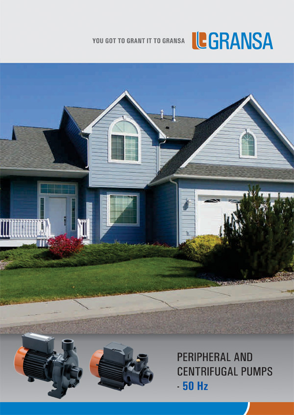 Peripheral and Centrifugal Pump Catalogue-50Hz